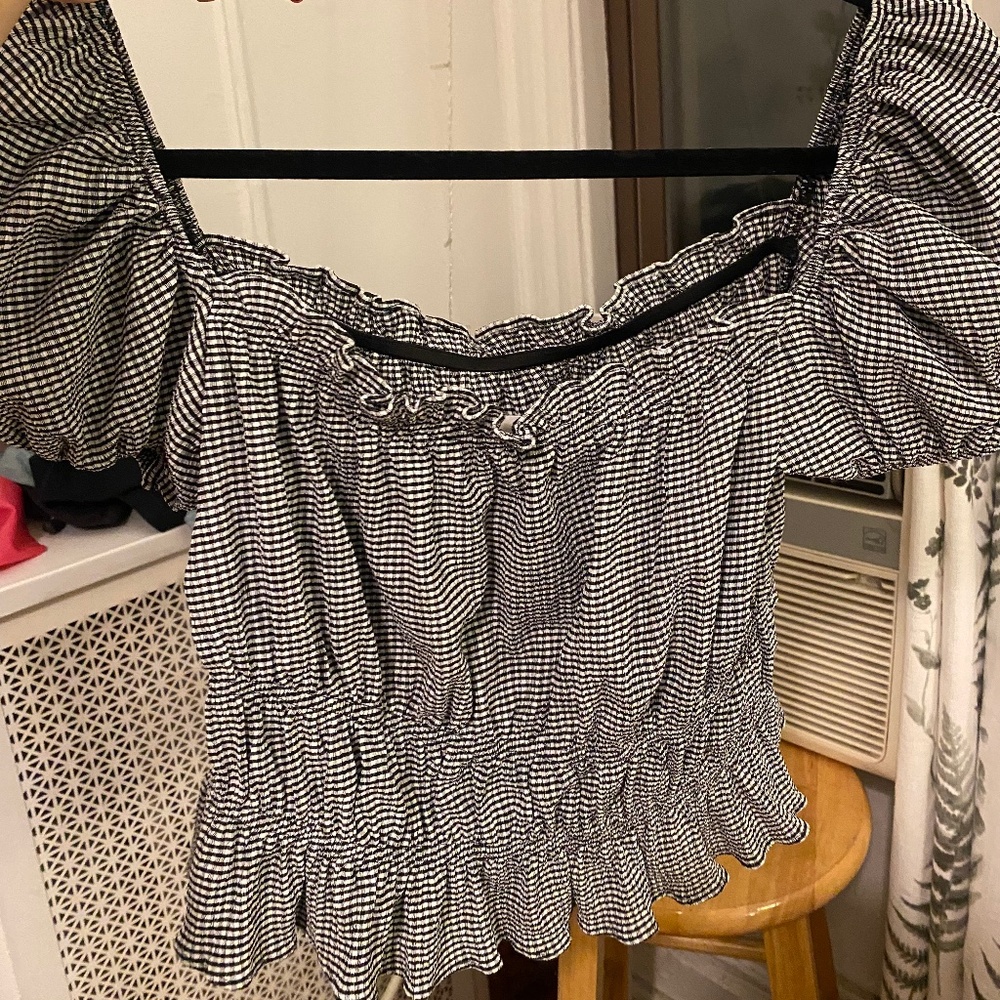 Mango printed top